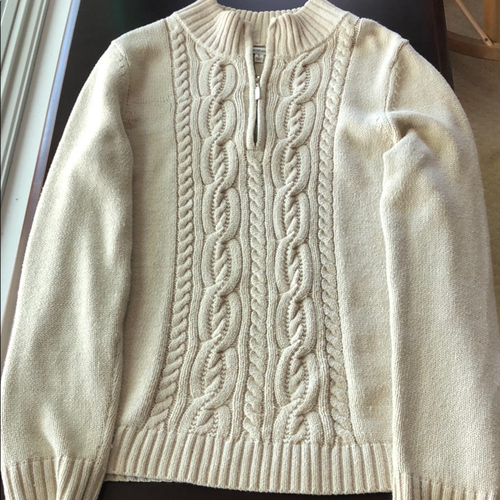 Cream Knit Sweater